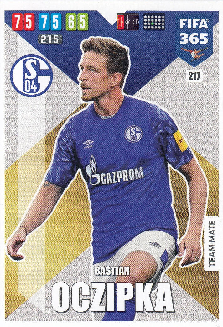217. BASTIAN OCZIPKA - SCHALKE 04 - TEAM MATE
