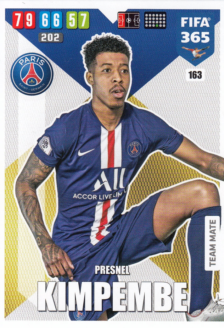 163. PRESNEL KIMPEMBE - PARIS SAINT-GERMAIN - TEAM MATE