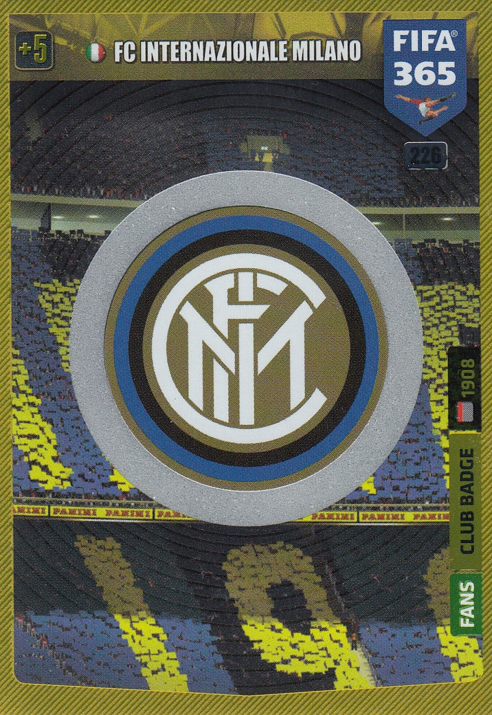 226. INTERNAZIONALE MILANO - FANS CLUB BADGE