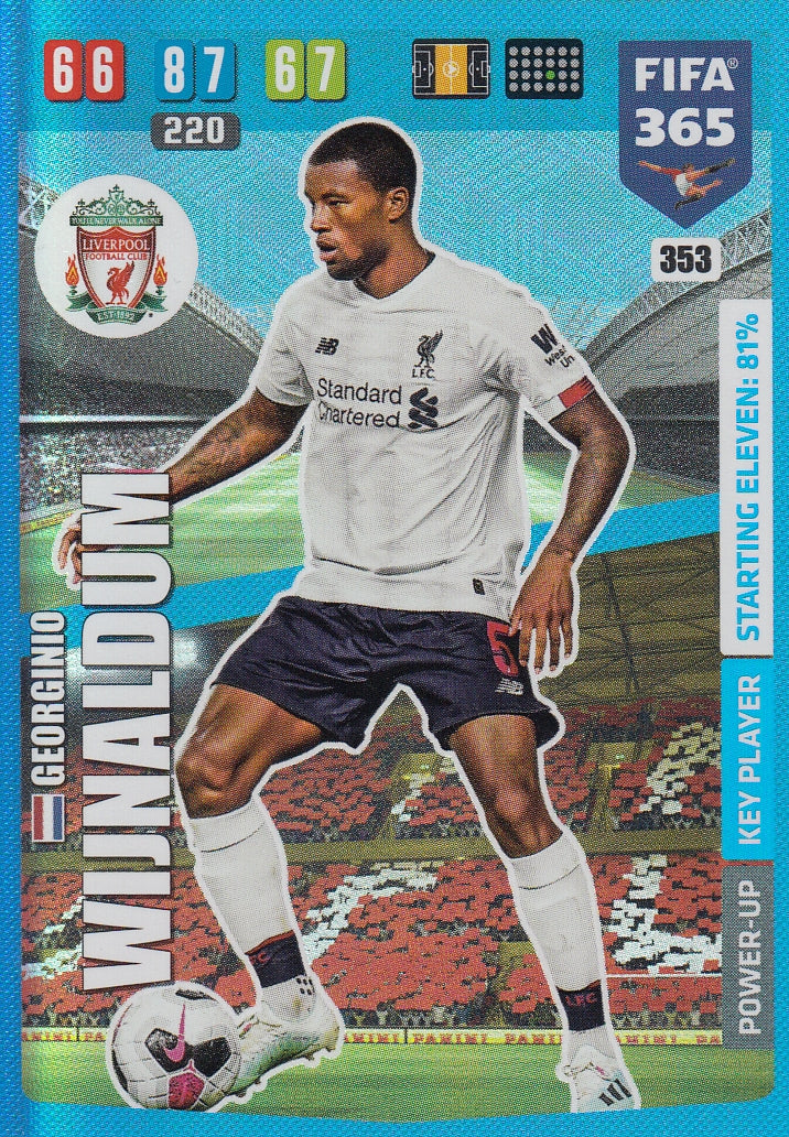 353. GEORGINIO WIJNALDUM - LIVERPOOL - POWER-UP KEY PLAYER
