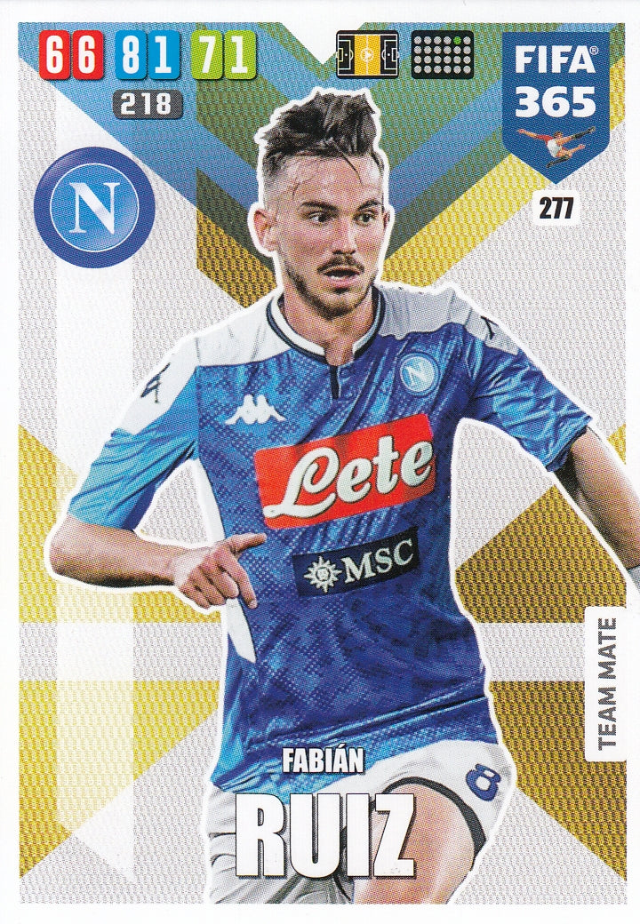 277. FABIAN RUIZ - NAPOLI - TEAM MATE
