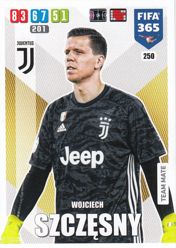250. WOJCIECH SZCZESNY - JUVENTUS - TEAM MATE