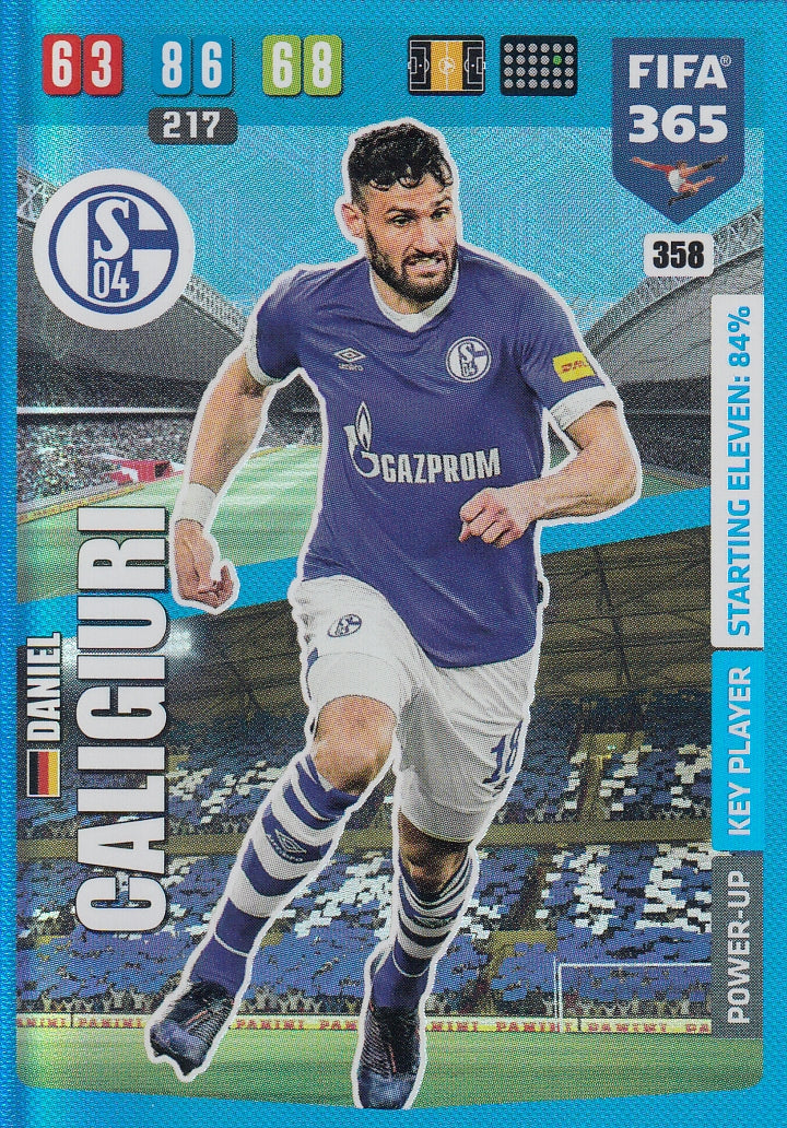 358. DANIEL CALIGIURI - SCHALKE 04 - POWER-UP KEY PLAYER