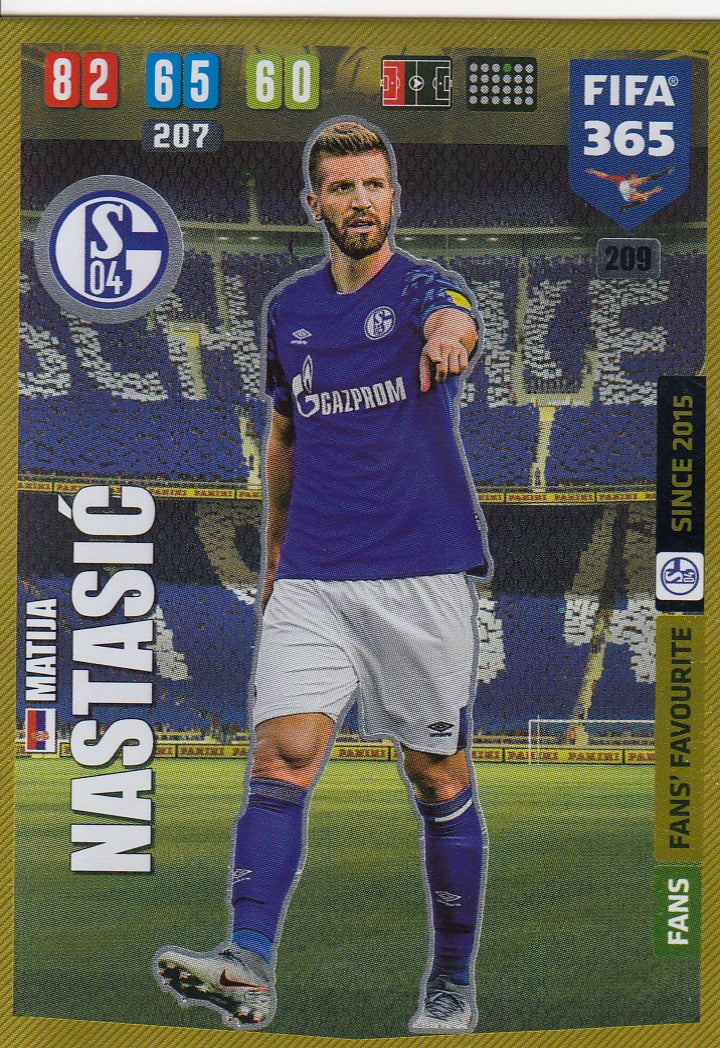 209. MATIJA NASTASIC - SCHALKE 04 - FANS FANS’ FAVOURITE