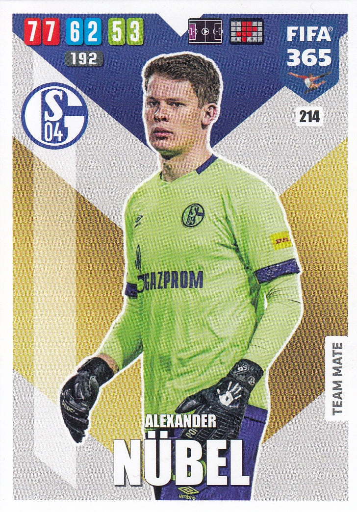 214. ALEXANDER NÜBEL - SCHALKE 94 - TEAM MATE