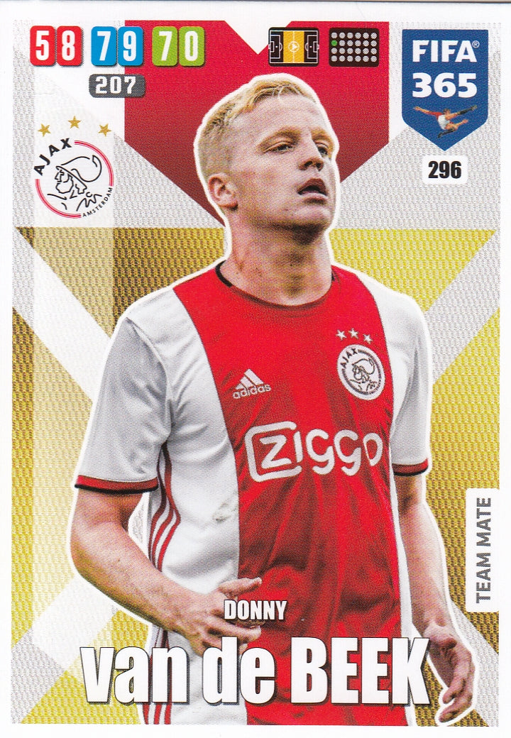 296. DONNY VAN DE BEEK - AJAX - TEAM MATE