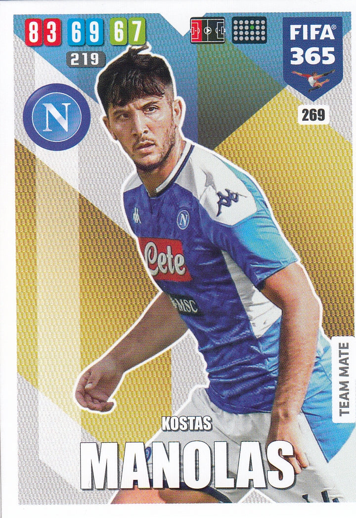269. KOSTAS MANOLAS - NAPOLI - TEAM MATE