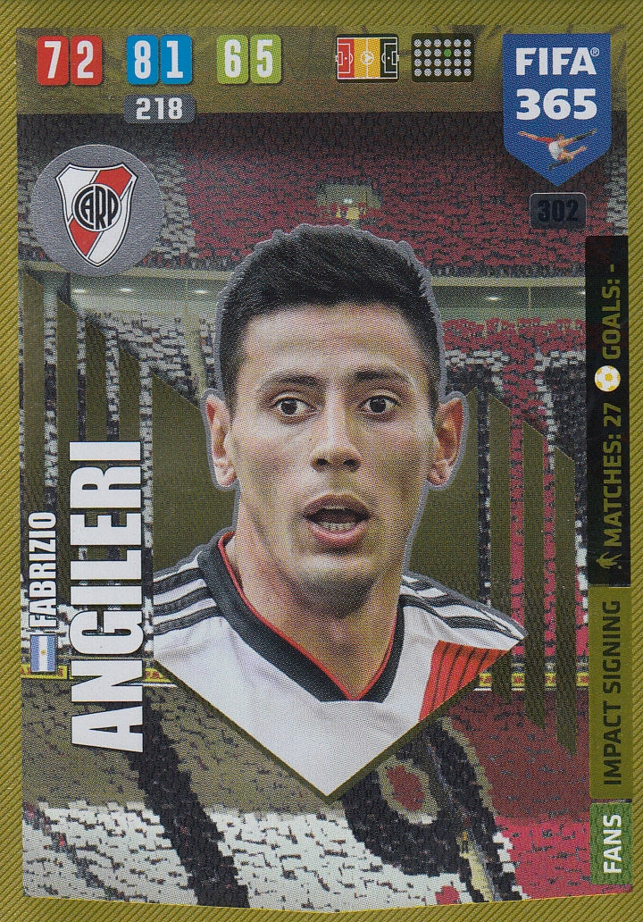 302. FABRIZIO ANGILERI - RIVER PLATE - FANS IMPACT SIGNING