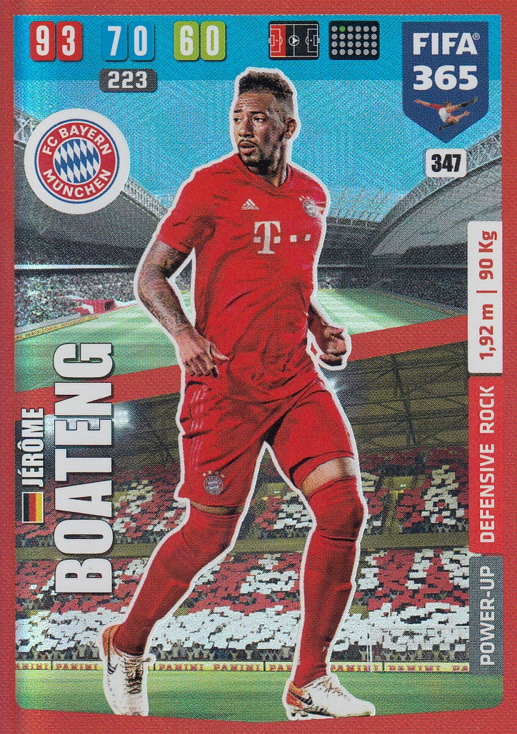 347. JEROME BOATENG - BAYERN MÜNCHEN - POWER-UP DEFENSIVE ROCK