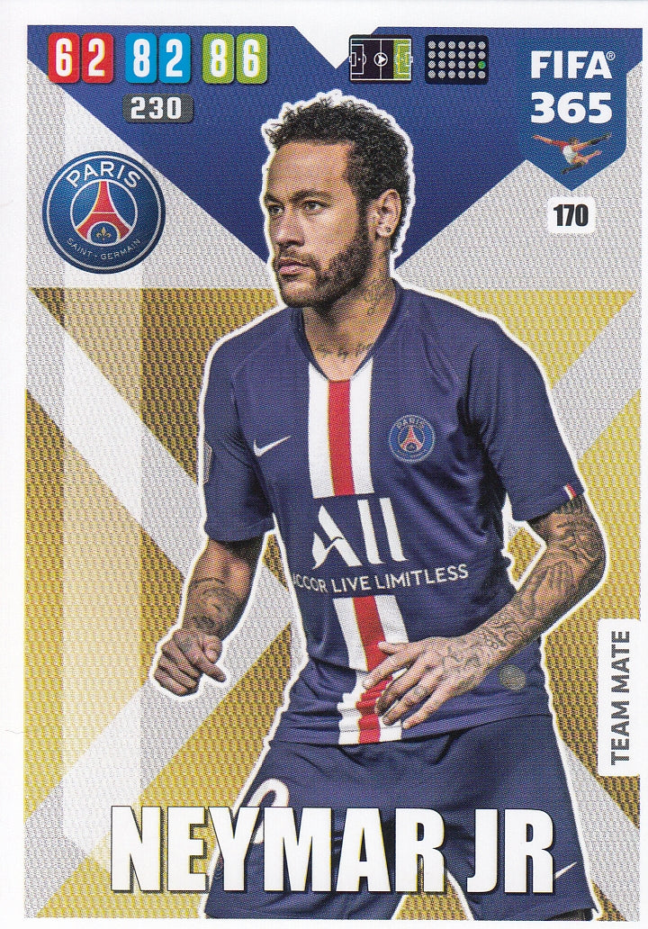 170. NEYMAR JR - PARIS SAINT-GERMAIN - TEAM MATE