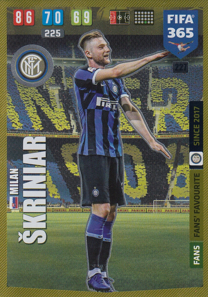 227. MILAN SKRINIAR - INTER - FANS FANS’ FAVOURITE