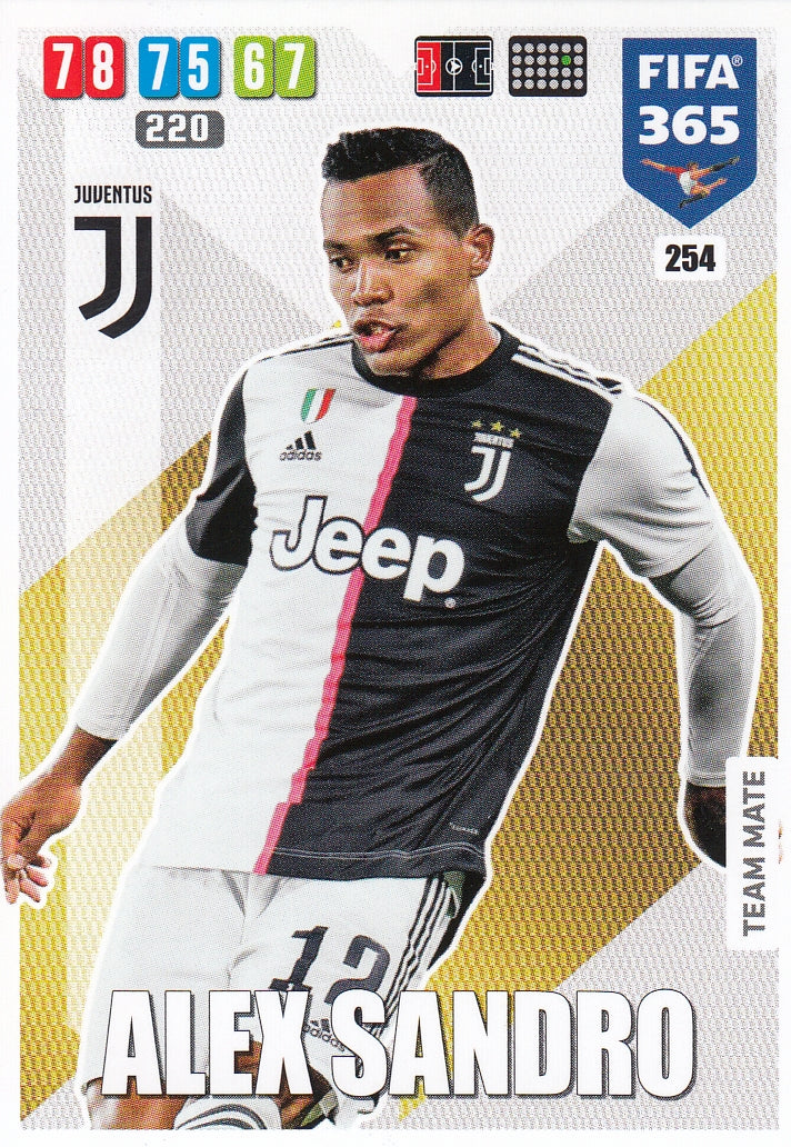 254. ALEX SANDRO - JUVENTUS - TEAM MATE