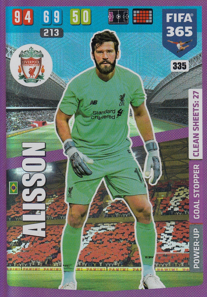 335. ALISSON - LIVERPOOL - POWER-UP GOAL STOPPER