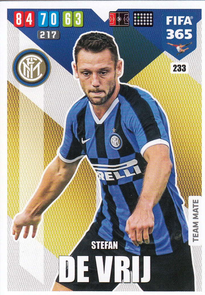 233. STEFAN DE VRIJ - INTER - TEAM MATE