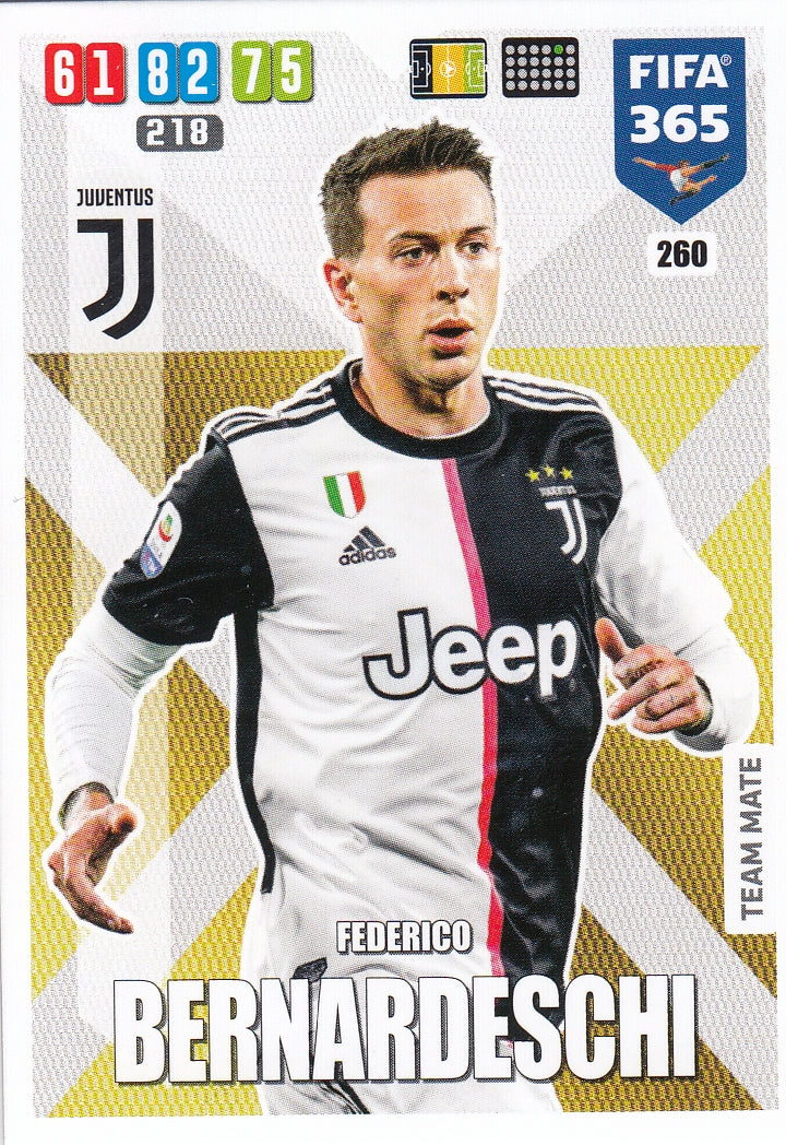 260. FEDERICO BERNARDESCHI - JUVENTUS - TEAM MATE