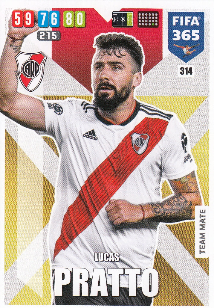 314. LUCAS PRATTO - RIVER PLATE - TEAM MATE