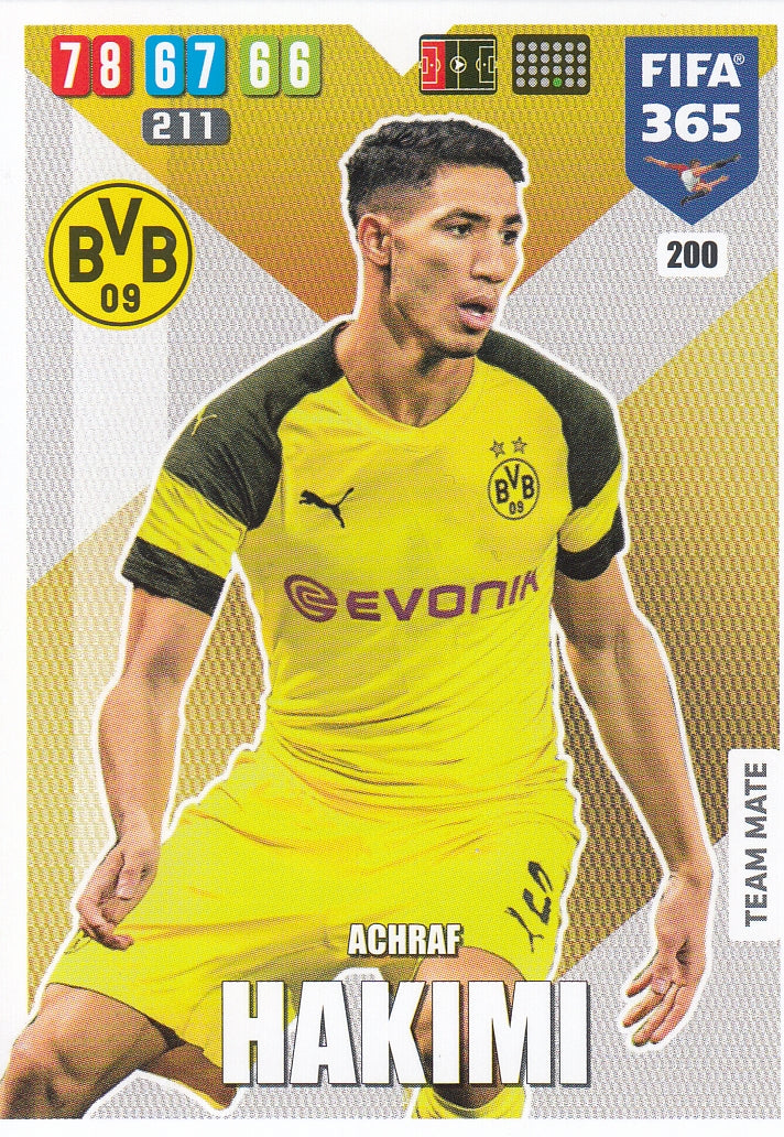 200. ACHEAF HAKIMI - BORUSSIA DORTMUND - TEAM MATE