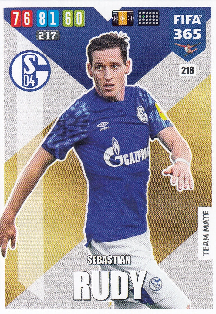 218. SEBASTIAN RUDY - SCHALKE 04 - TEAM MATE