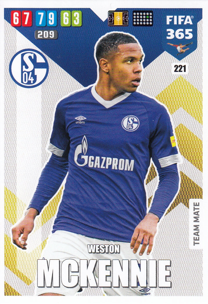 221. WESTON MCKENNIE - SCHALKE 04 - TEAM MATE