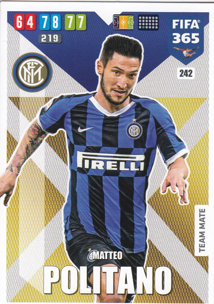 242. MATTEO POLITANO - INTER - TEAM MATE