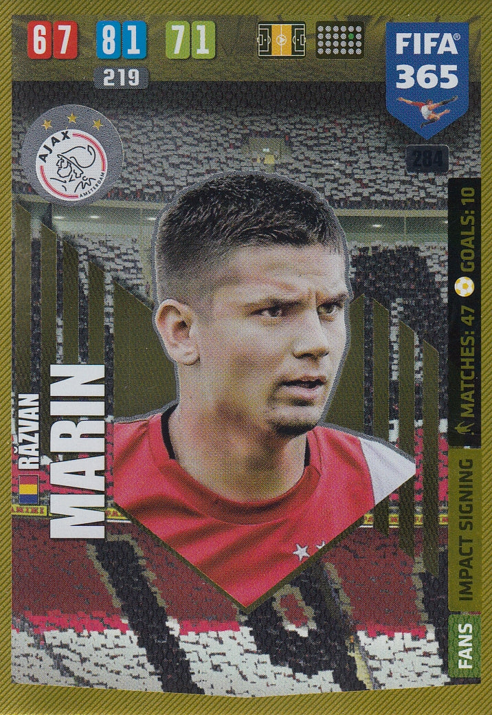 284. RAZVAN MARIN - AJAX - FANS IMPACT SIGNING