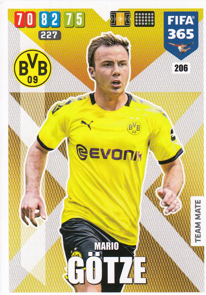 206. MARIO GÖTZE - BORUSSIA DORTMUND - TEAM MATE