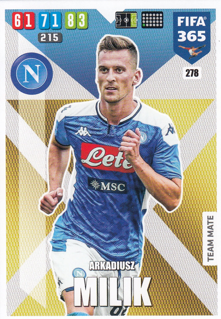 278. ARKADIUSZ MILIK - NAPOLI - TEAM MATE