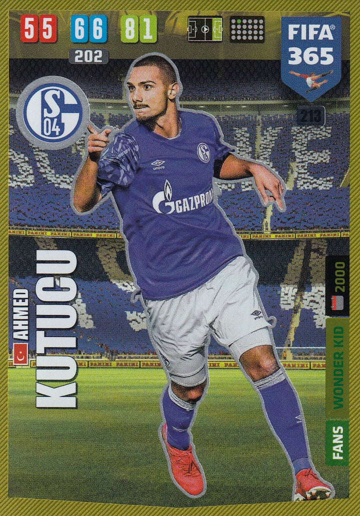 213. AHMED KUTUCU - SCHALKE 04 - FANS WONDER KID