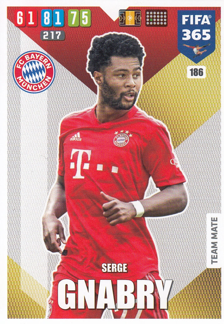 186. SERGE GNABRY - BAYERN MÜNCHEN - TEAM MATE