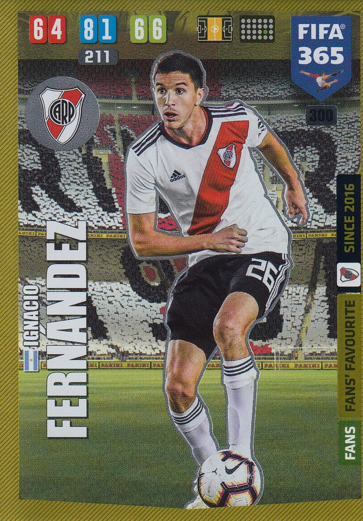 300. IGNACIO FERNANDEZ - RIVER PLATE - FANS FANS’ FAVOURITE