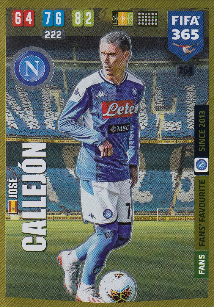 264. JOSE CALLEJON - NAPOLI - FANS FANS’ FAVOURITE