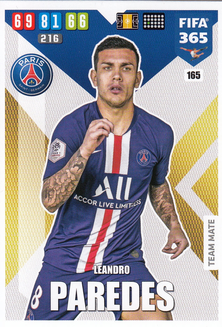 165. LEANDRO PAREDES - PARIS SAINT-GERMAIN - TEAM MATE