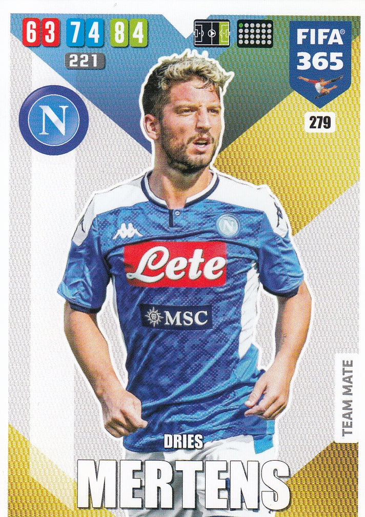 279. DRIES MERTENS - NAPOLI - TEAM MATE