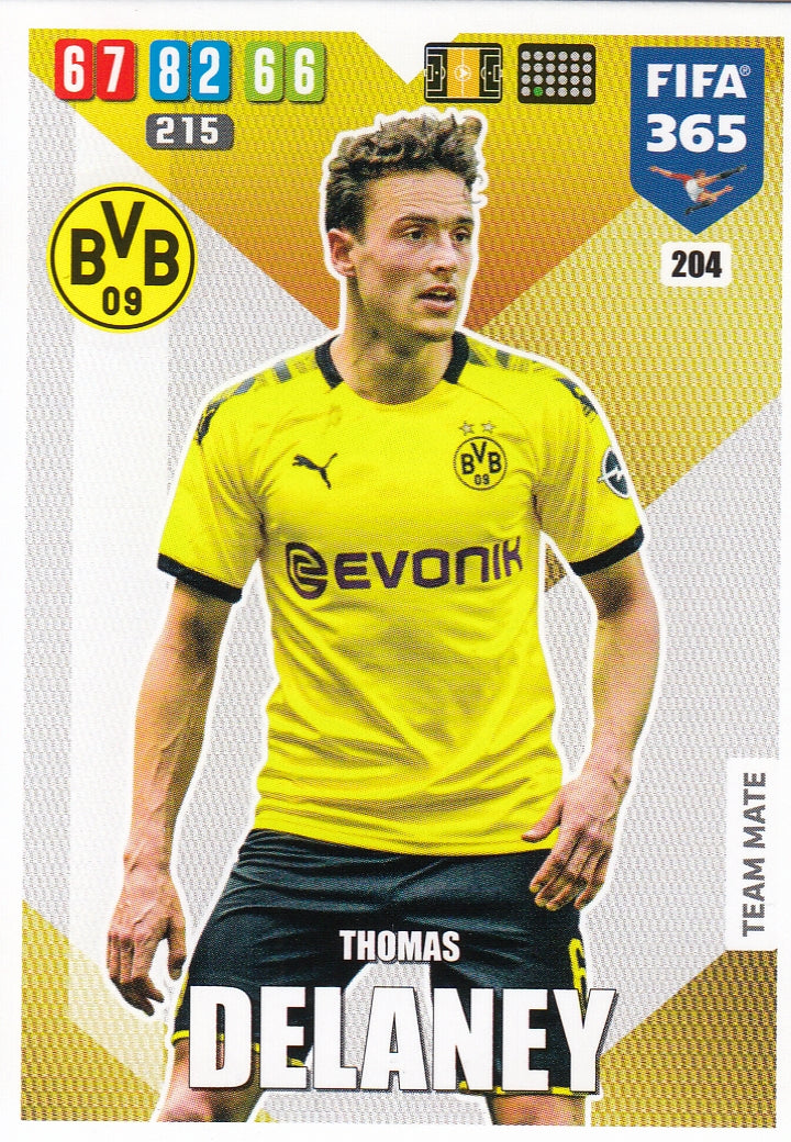 204. THOMAS DELANEY - BORUSSIA DORTMUND - TEAM MATE