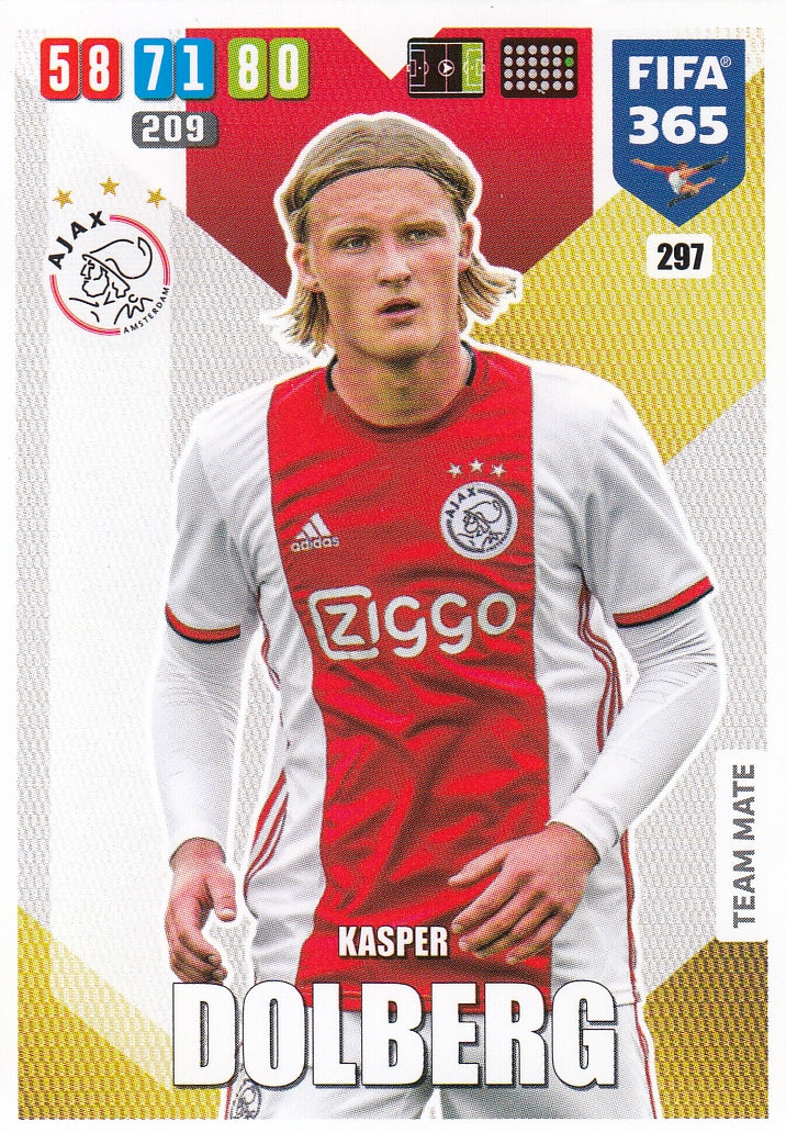 297. KASPER DOLBERG - AJAX - TEAM MATE