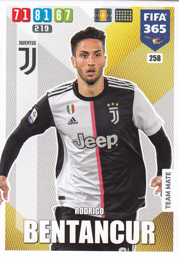 258. RODRIGO BENTANCUR - JUVENTUS - TEAM MATE
