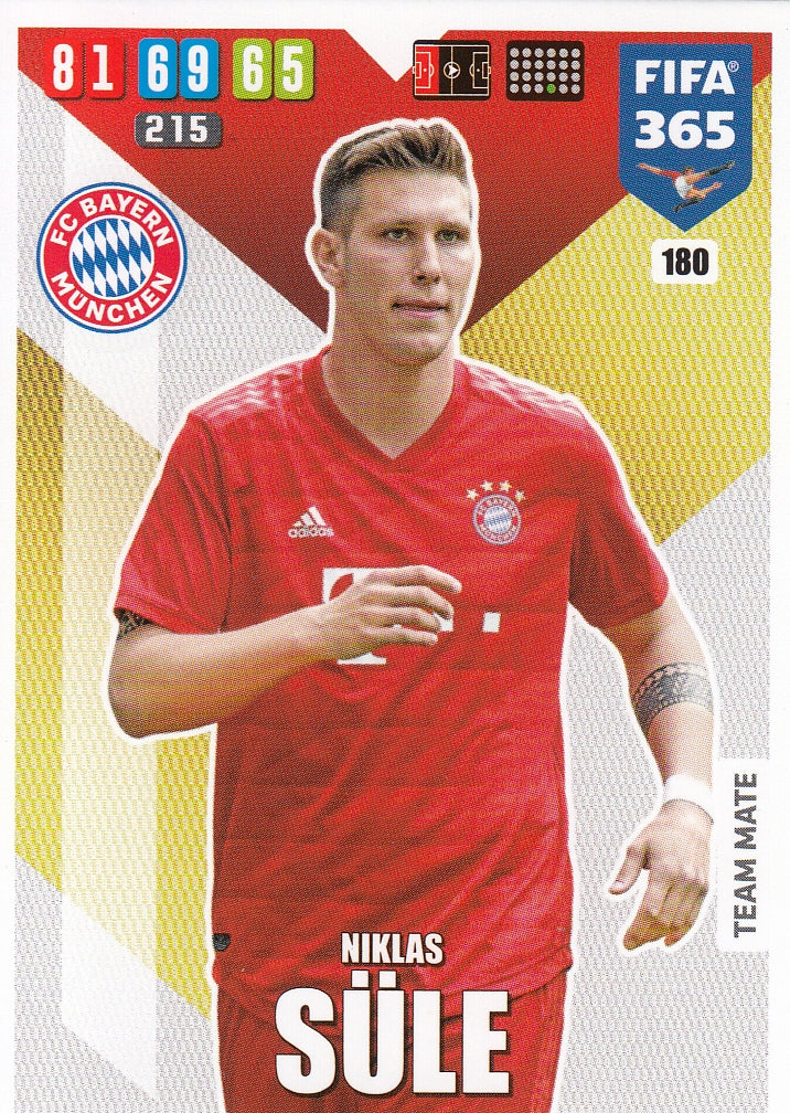 180. NIKLAS SÜLE - BAYERN MÜNCHEN - TEAM MATE