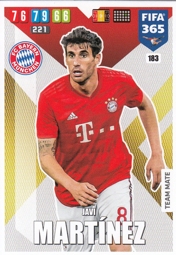 183. JAVI MARTINEZ - BAYERN MÜNCHEN - TEAM MATE