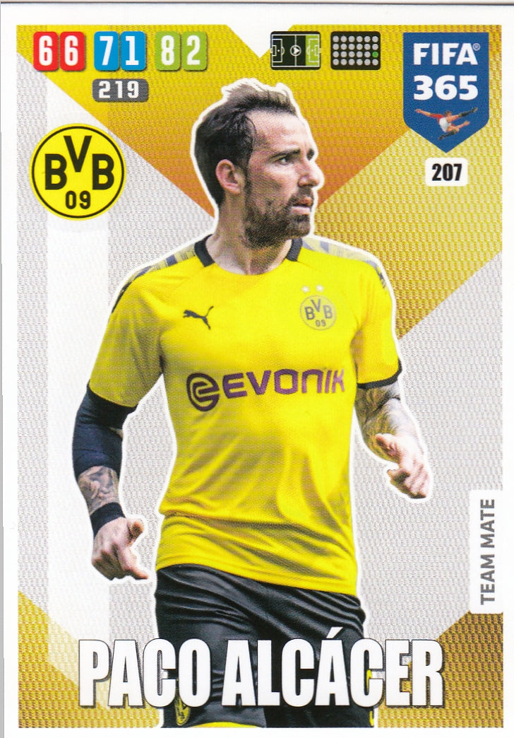 207. PACO ALCÁCER - BORUSSIA DORTMUND - TEAM MATE