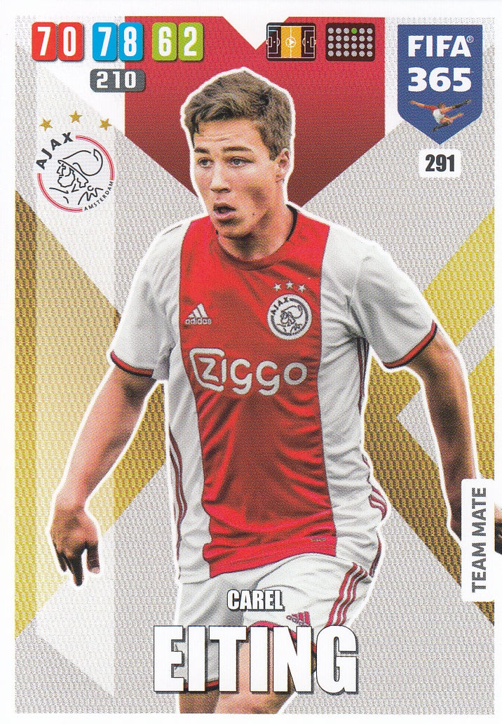 291. CAREL EITING - AJAX - TEAM MATE