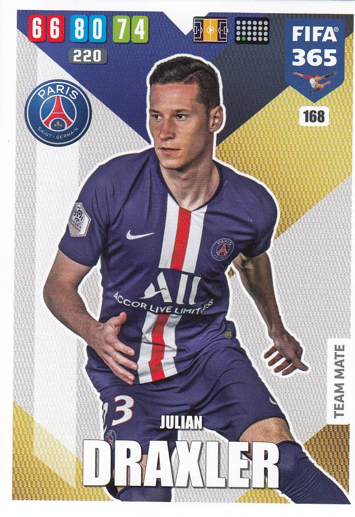 168. JULIAN DRAXLER - PARIS SAINT-GERMAIN - TEAM MATE