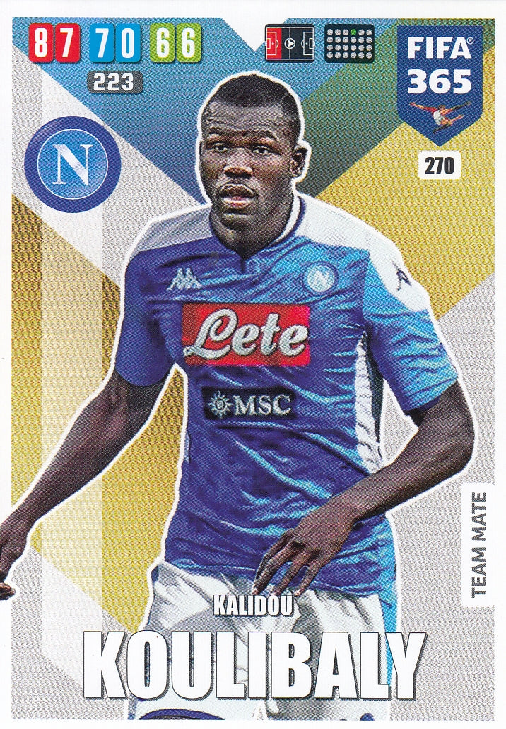270. KALIDOU KOULIBALY - NAPOLI - TEAM MATE