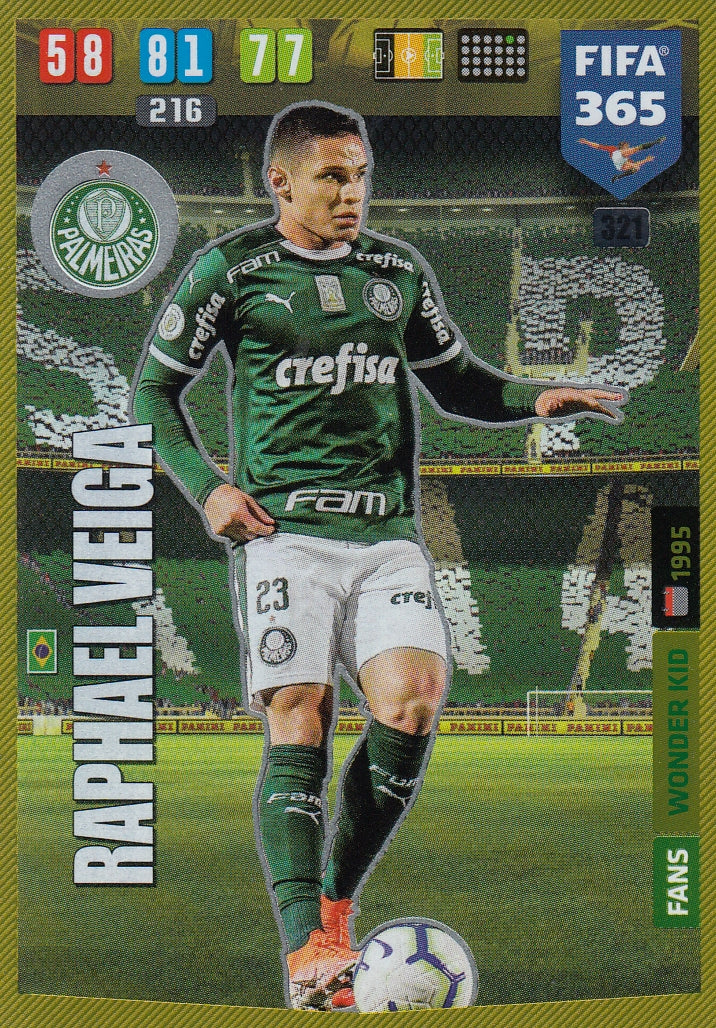 321. RAPHAËL VEIGA - PALMEIRAS - FANS WONDER KID