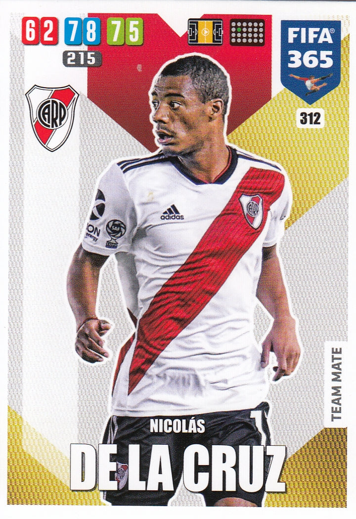 312. NICOLAS DE LA CRUZ - RIVER PLATE - TEAM MATE