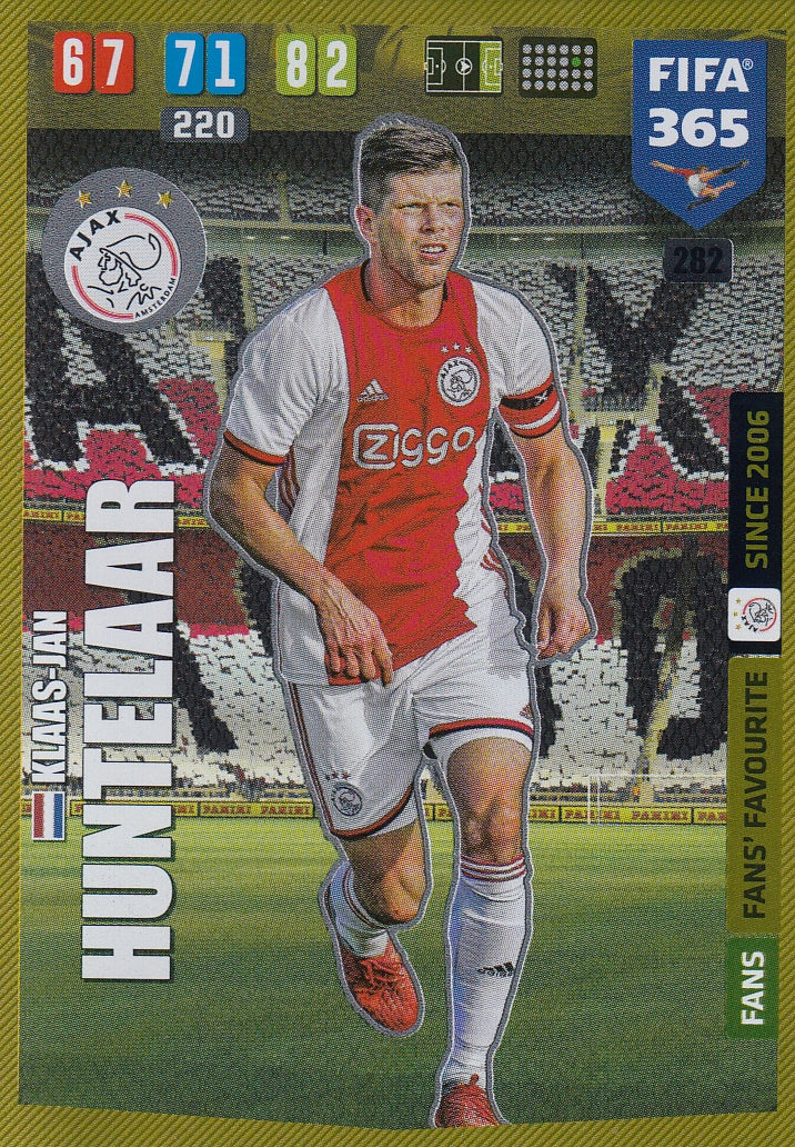 282. KLAAS-JAN HUNTELAAR - AJAX - FANS FANS’ FAVOURITE