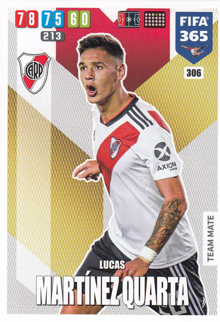 306. LUCAS MARTINEZ QUARTA - RIVER PLATE - TEAM MATE