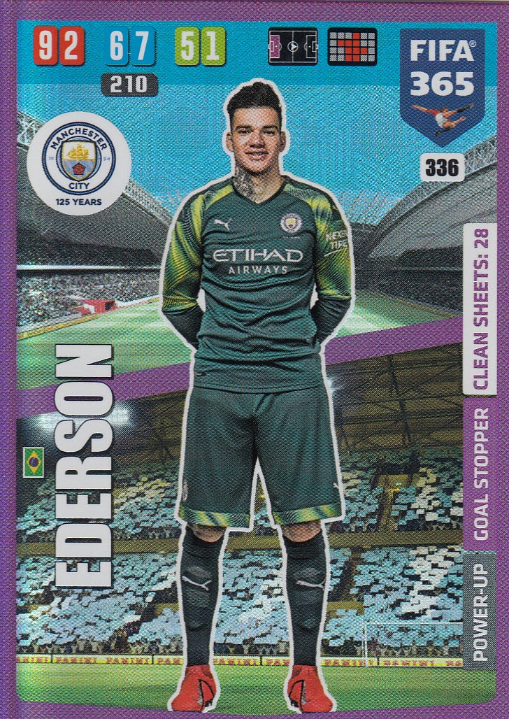 336. EDERSON - MANCHESTER CITY - POWER-UP GOAL STOPPER