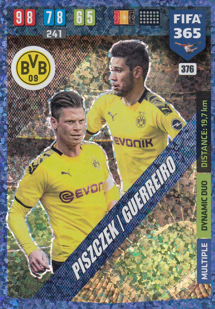 376. PISZCZEK/GUERREIRO - BORUSSIA DORTMUND - MULTIPLE DYNAMIC DUO