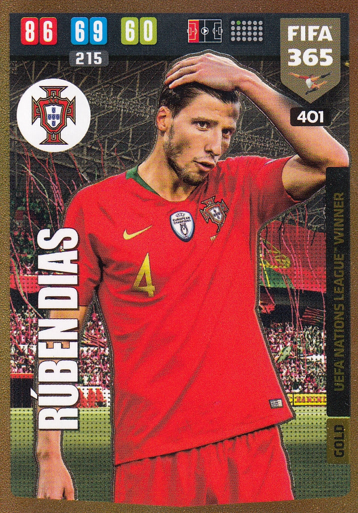 401. RÚBEN DIAS - PORTUGAL - GOLD UEFA NATIONS LEAGUE WINNER