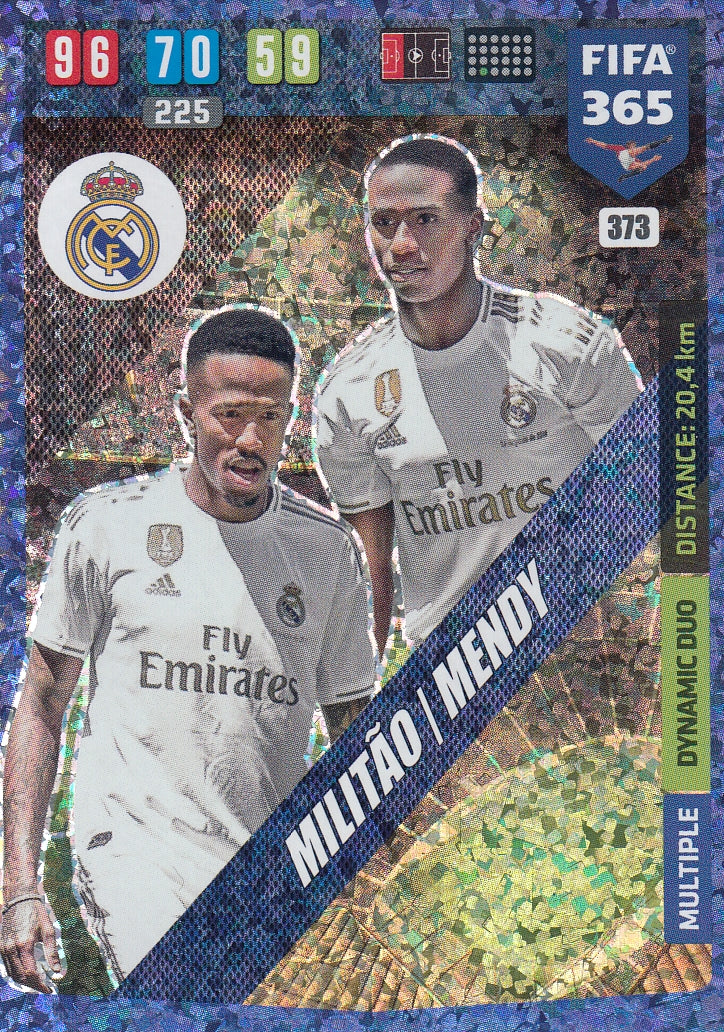 373. MILITÃO/MENDY - REAL MADRID - MULTIPLE DYNAMOC DUO